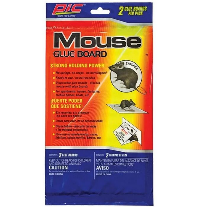 PIC MOUSE TRAP Glue Boards 2 Pack
