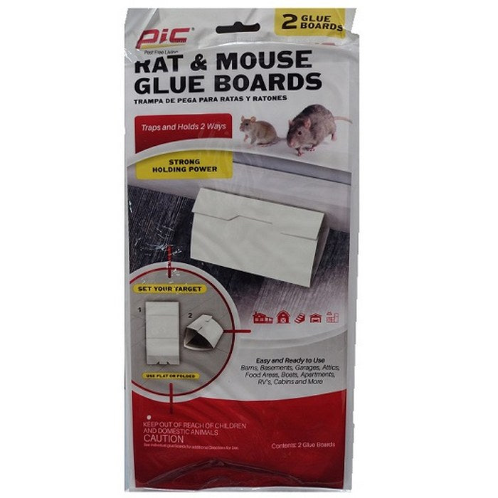 PIC RAT & MOUSE TRAP Glue Boards 2 Pack