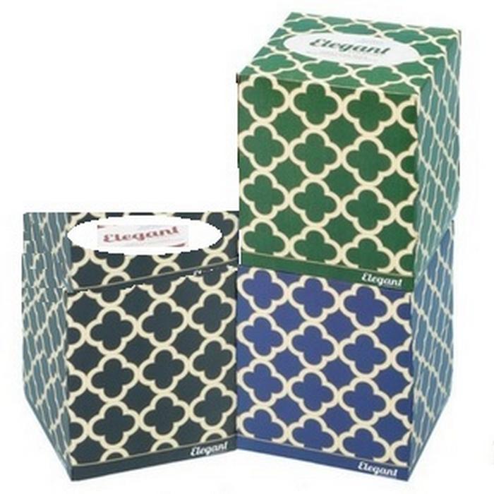 FACIAL TISSUE 80x2ply (cube)