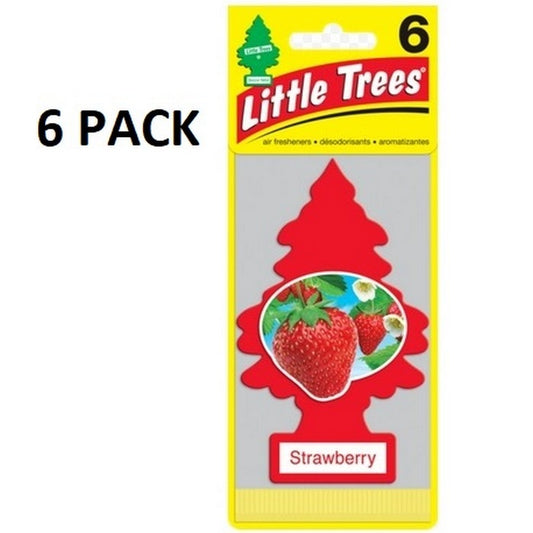 CAR FRESHNER 6-pak Strawberry