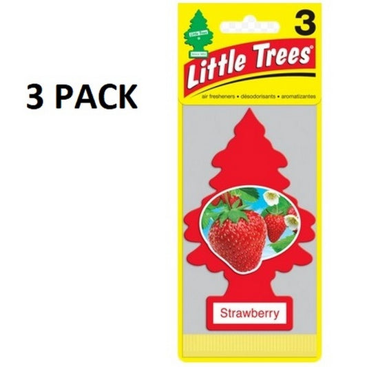 CAR FRESHNER 3-pak Strawberry
