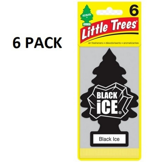 CAR FRESHNER 6-pak Black Ice
