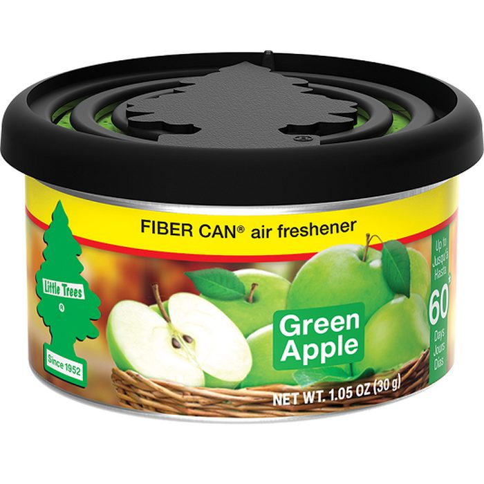 CAR FRESHNER Fiber Can Green Apple