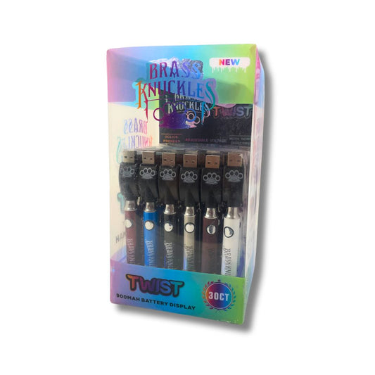 VAPE PEN BATTERY  BRASS KNUCKLES  900MAH 30ct