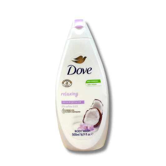 DOVE BODY WASH 500 ML RELAXING Jasmine & Coconut milk