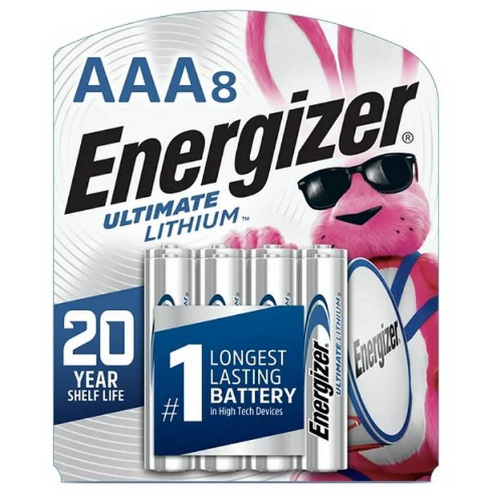 ENERGIZER LITHIUM AAA-8