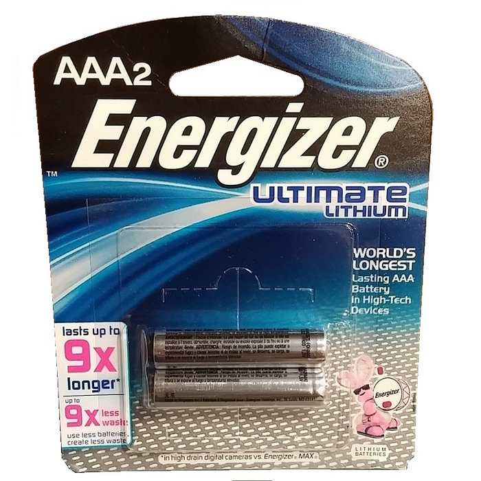 ENERGIZER LITHIUM AAA-2
