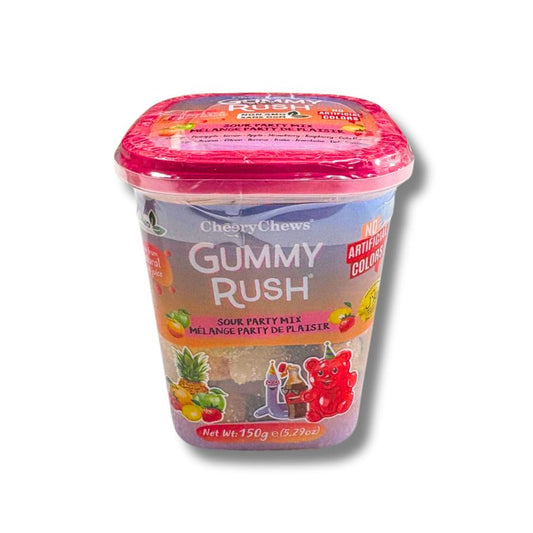 GUMMY RUSH sour party mix 150g/5.3oz