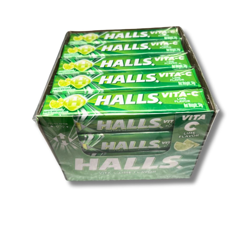 HALLS IMPORT VITAC-LIME 20CT