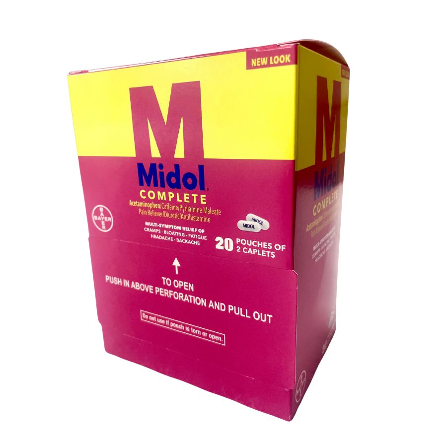 MIDOL CAPLETS 20CT – Empire Wholesale Distributors