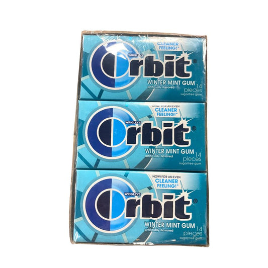 ORBIT WINTER MINT GUM 14pcs