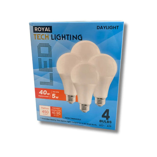 ROYAL TECH LIGHTING SOFT WHITE 40w 12/4PCS
