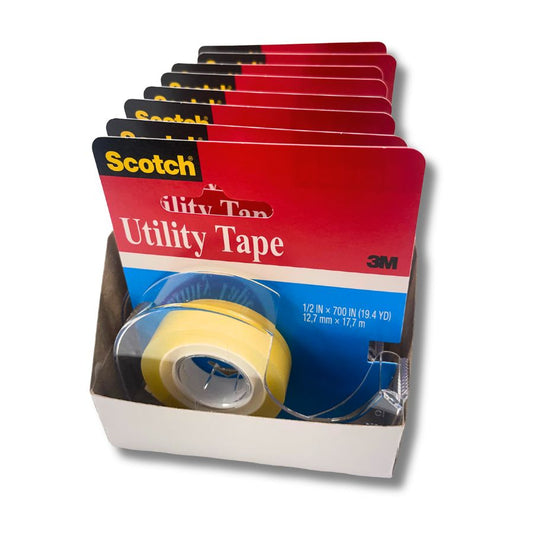 SCOTCH TAPE 3M 1/2 IN X 700 IN 8CT