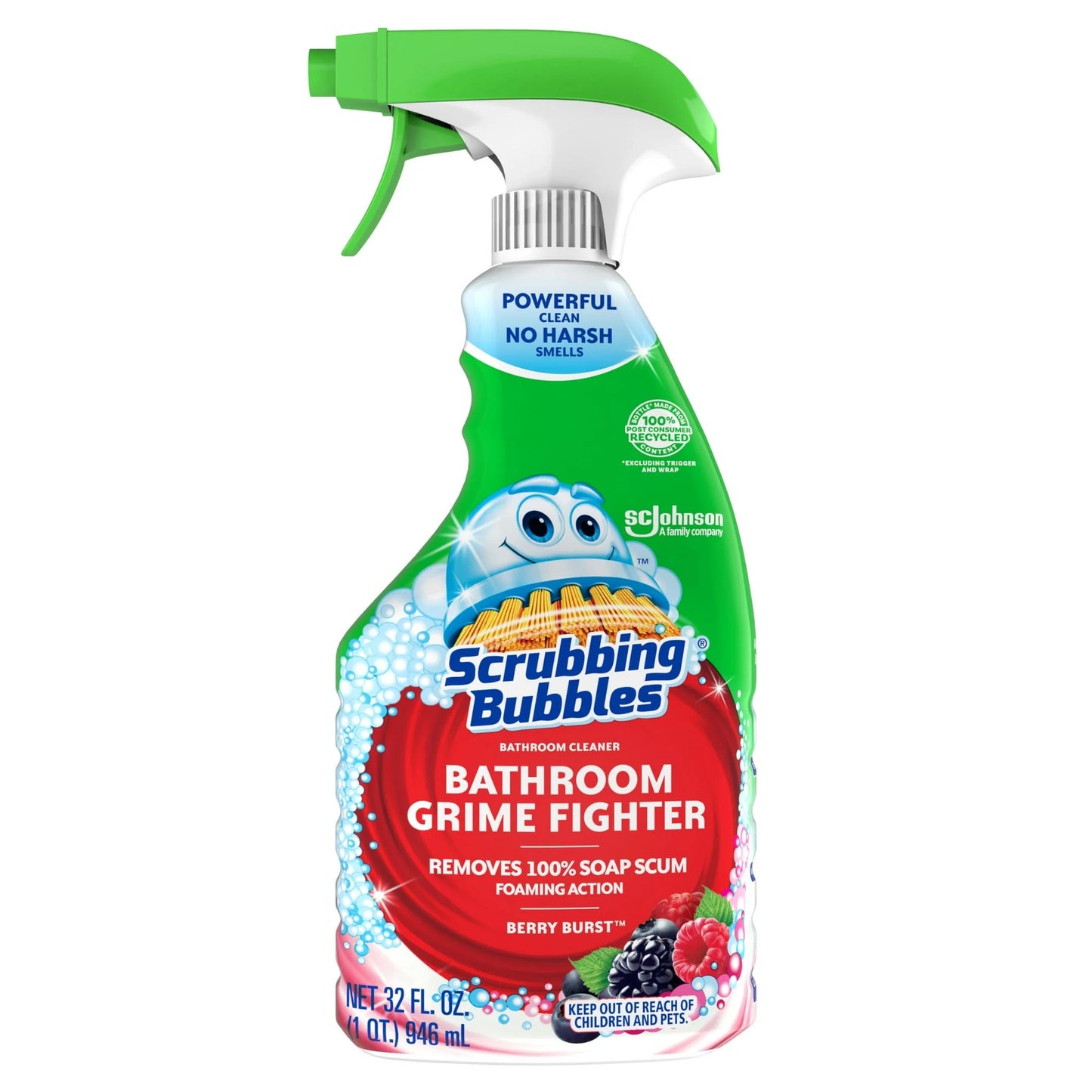 SCRUBBING BUBBLE BATHROOM GRIME FIGHTER 32oz