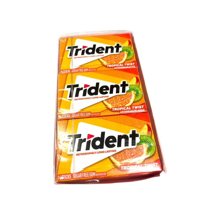 TRIDENT TROPICAL TWISTS 12CT