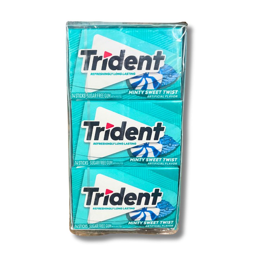 TRIDENT MINTY SWEET TWIST 12CT