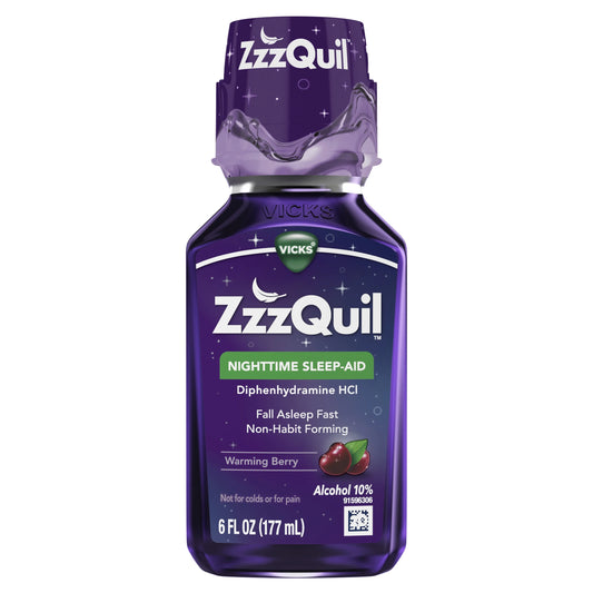 ZZZQUIL LIQUID SLEEP AID 6oz